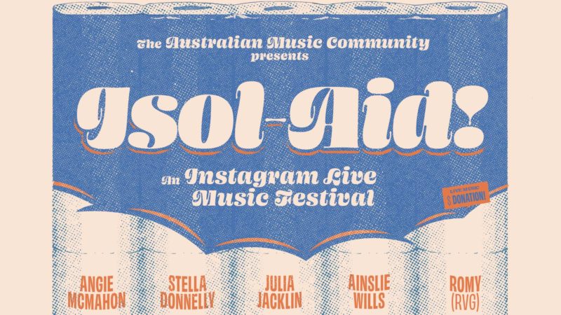 Live Music fans rejoice! Instagram Live Music Festival Isol-Aid this weekend